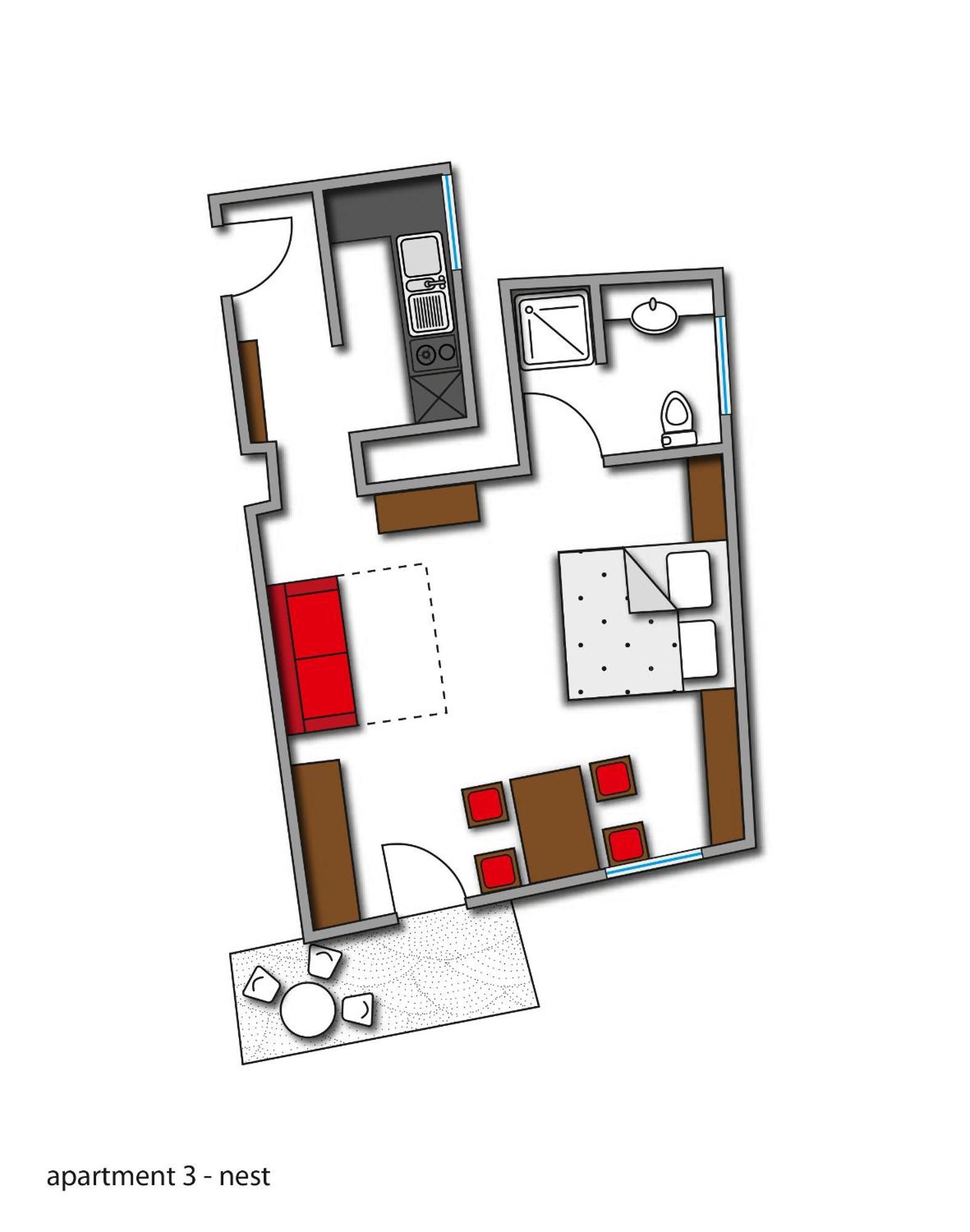 Paloria Apartments & Sport Лагундо Стая снимка