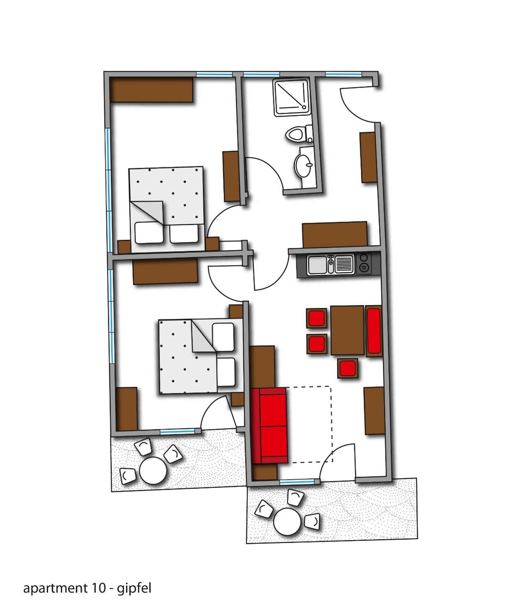 Paloria Apartments & Sport Лагундо Стая снимка